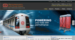Desktop Screenshot of elettroindia.com